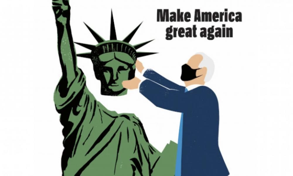 Η «Der Spiegel» καλωσορίζει στο εξώφυλλό της τον Τζο Μπάιντεν